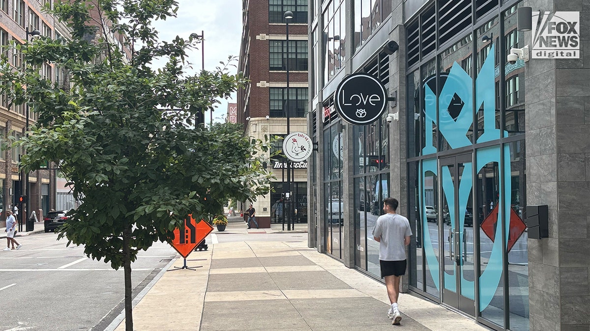 Cincinnati Street Corner near Love, Viral Beatdown Scene