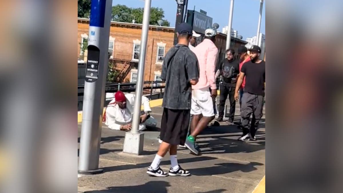 Subway riders deliver street justice to brute who grabbed screaming woman on platform  at george magazine