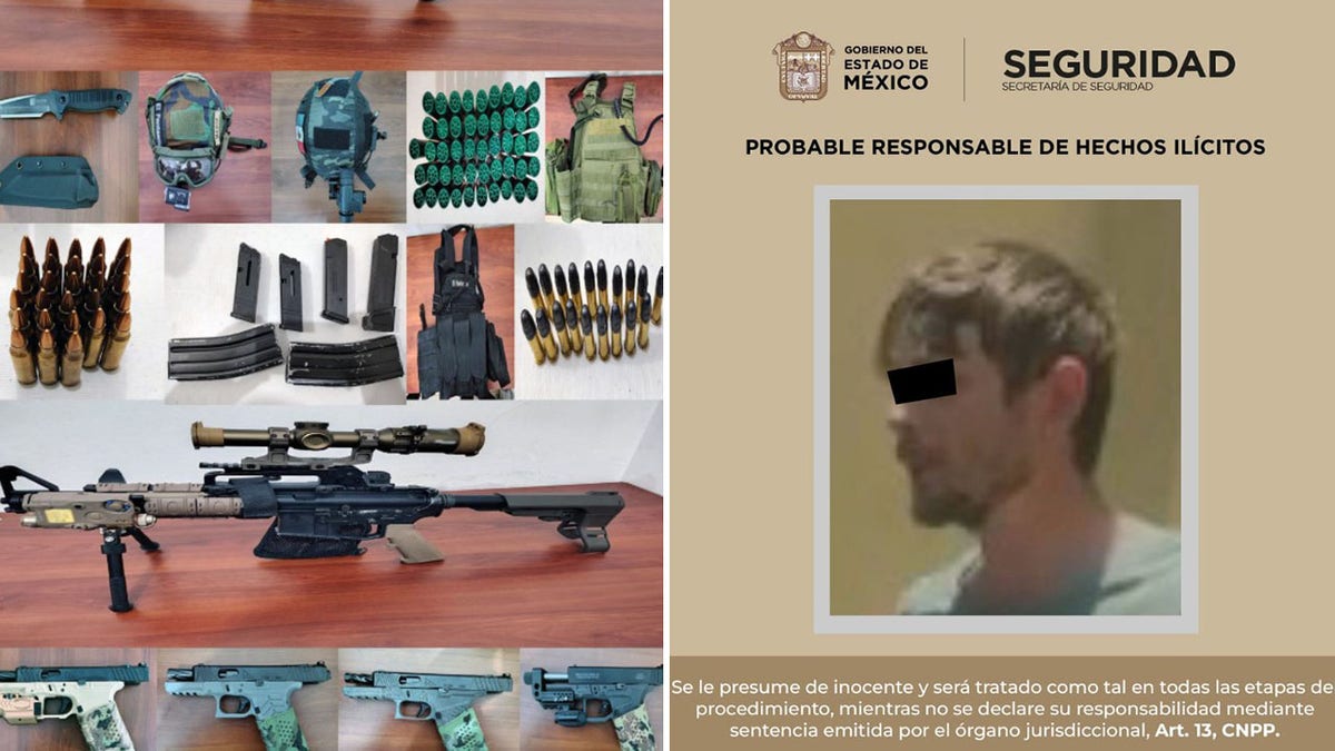 Am American is arrested successful Mexico