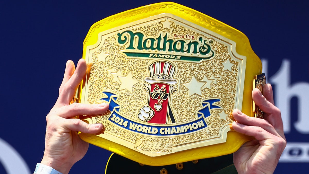 Nathan's Hot Dog Eating Contest belt