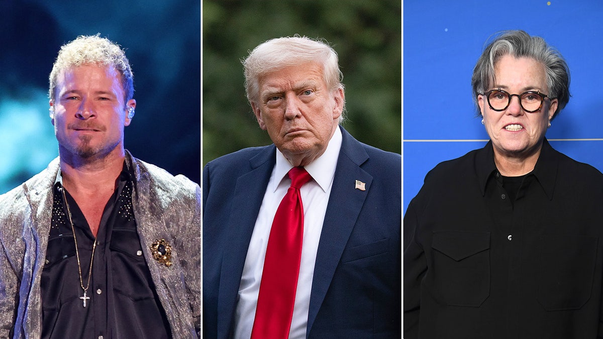 Brian Littrell, Donald Trump, Rosie O'Donnell