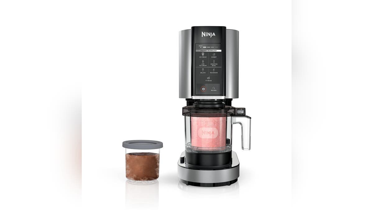 This popular ice cream maker allows you to make frozen treats like ice cream, sorbets and custards at home. 