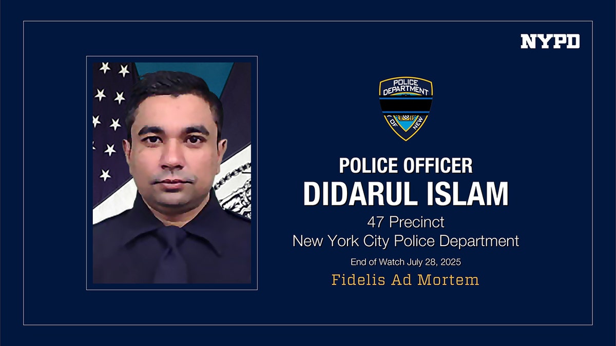 NYPD pays condolences for Police Officer Didarul Islam