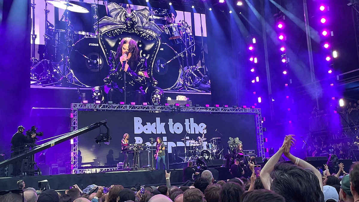 Ozzy Osbourne in the Back to the Beginning concert