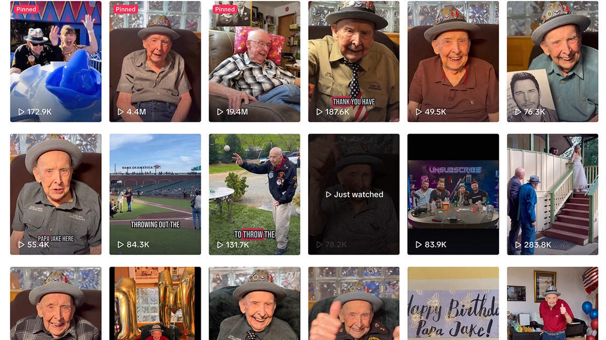 102-year-old WWII veteran becomes TikTok sensation sharing war stories 1 papa jake tiktok account