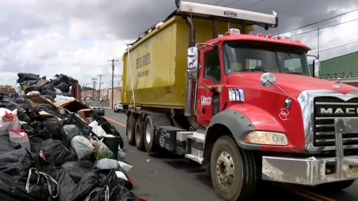Trash piles up around Philadelphia as city worker strike reaches 1 week  at george magazine