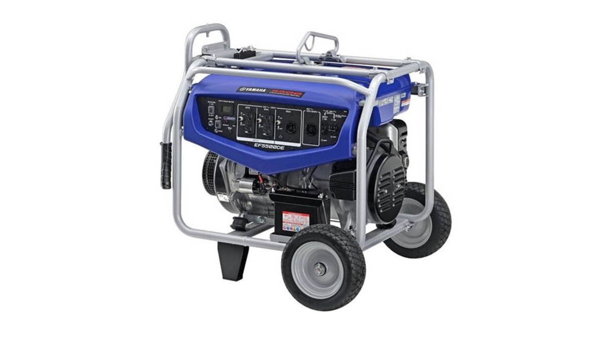 This rugged generator is great for camping, tailgating or as a power backup. 