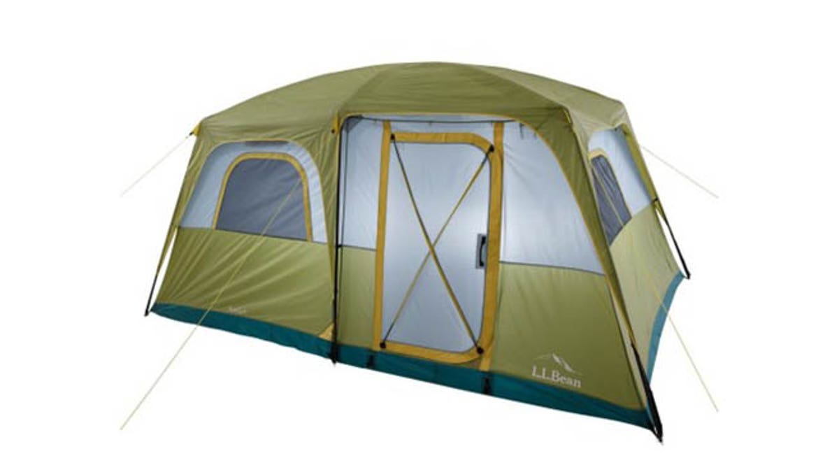 The cabin style gives this tent extra standing room.