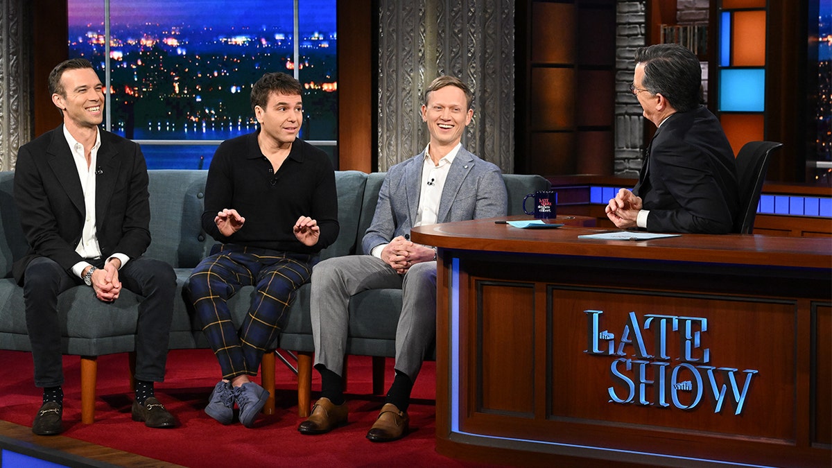 Pod Save America bros on Late Show