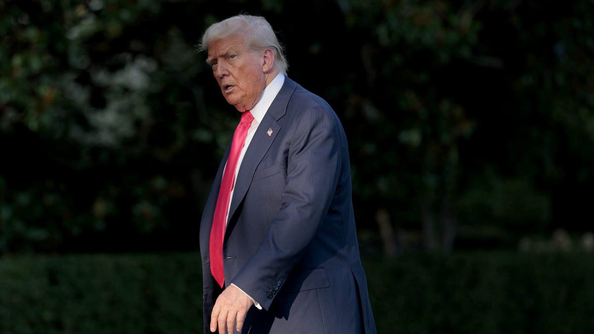 President Trump returns to the White House Tuesday evening