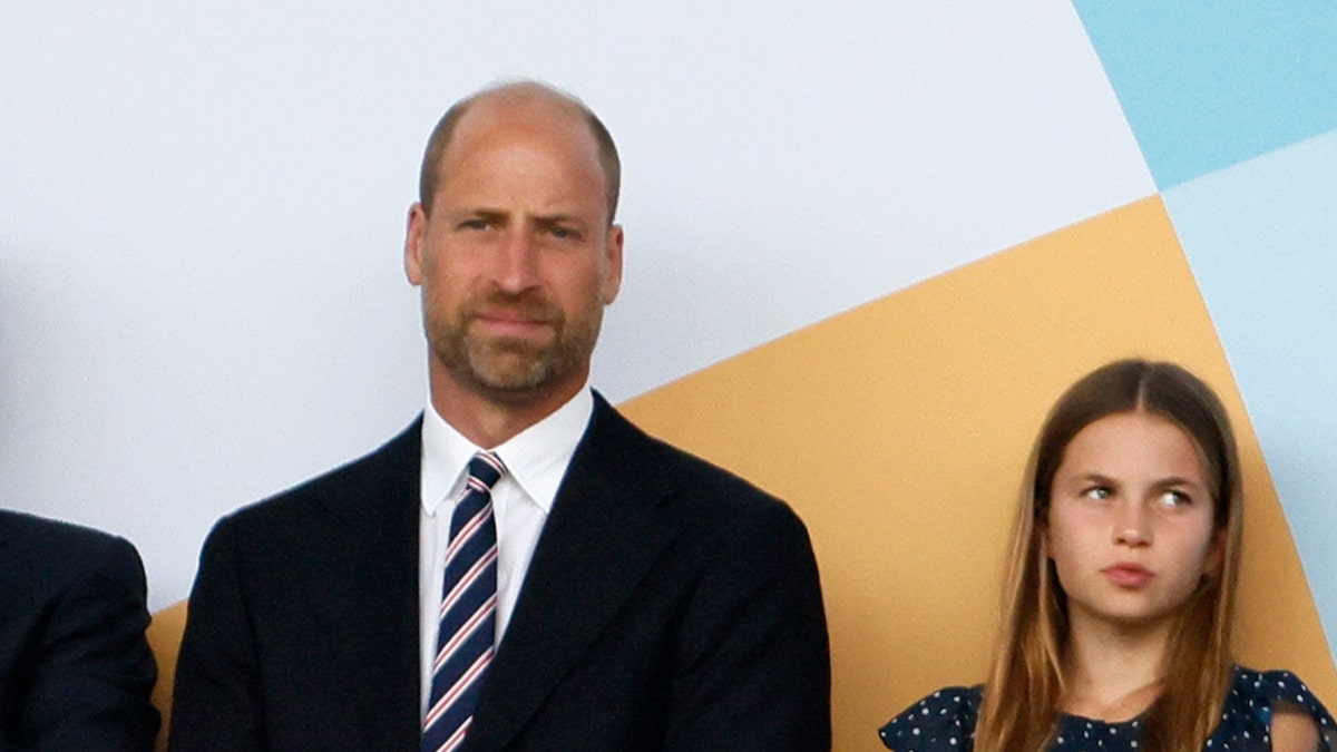 Prince William and Princess Charlotte in the UEFA final for European Women 2025
