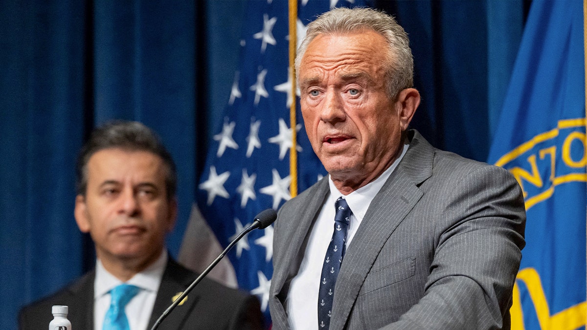 Secretary HHS RFK JR. The Food and Drug Administration Marti Macari talks about 7 -o risks