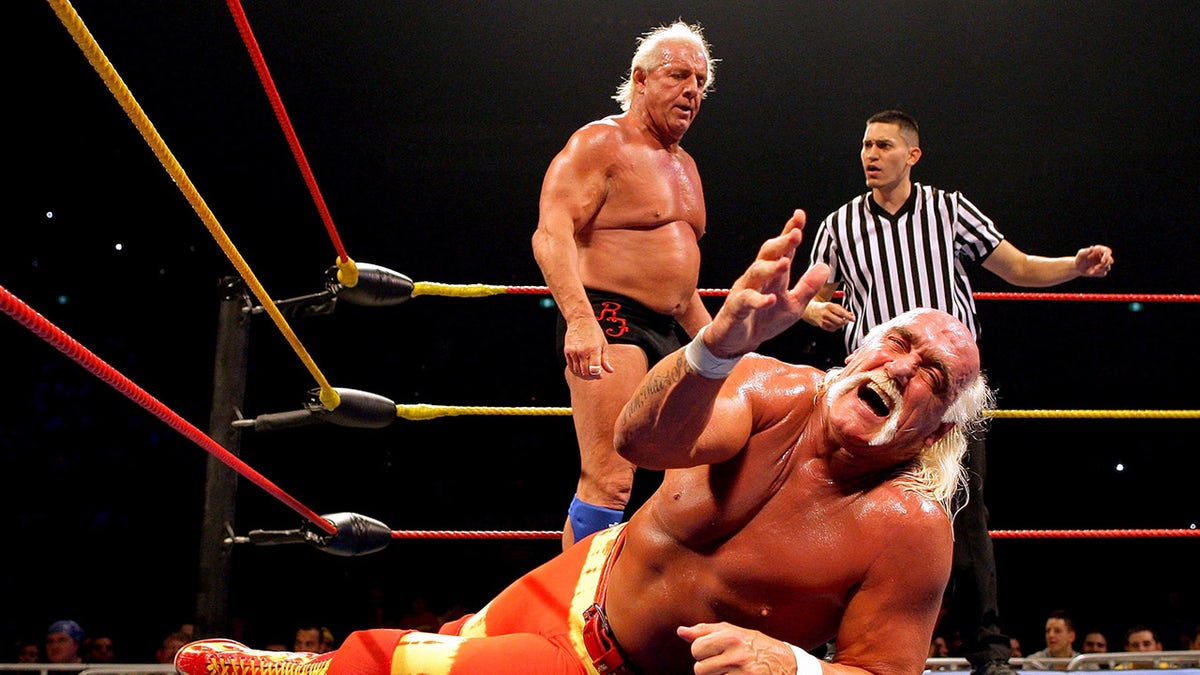 Hulk Hogan in action