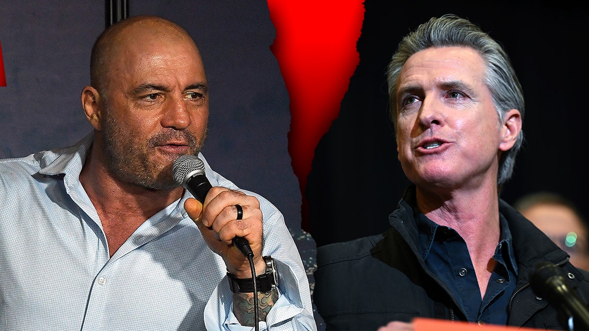 Joe Rogan, Gavin Newsom