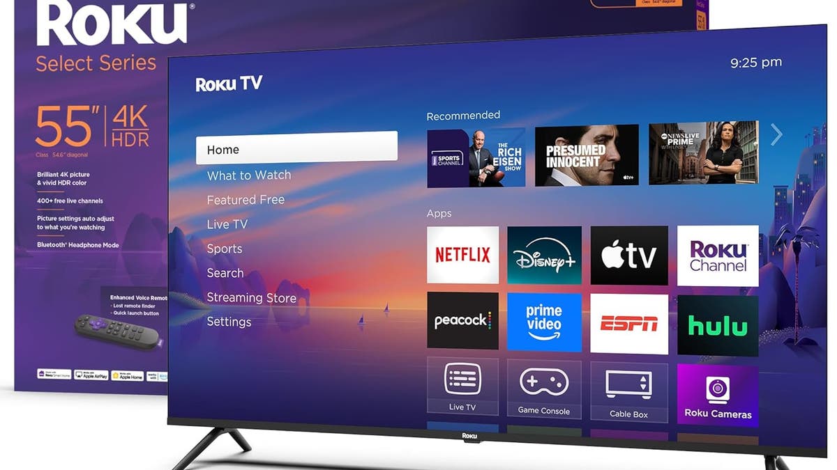Este televisor está equipado con un Rocco.