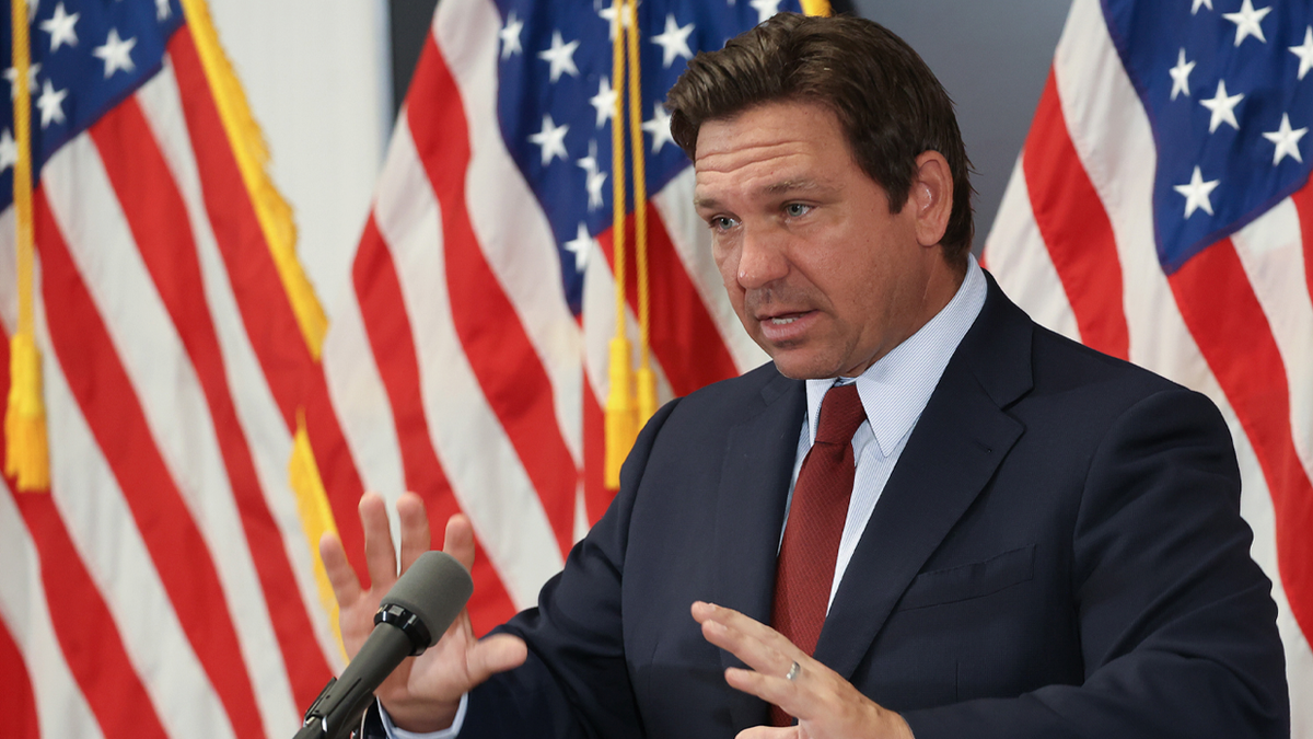 ron-desantis-speaks-to-media Governor Desantis 'mistake' in the Miami Herald report on the migrant facility