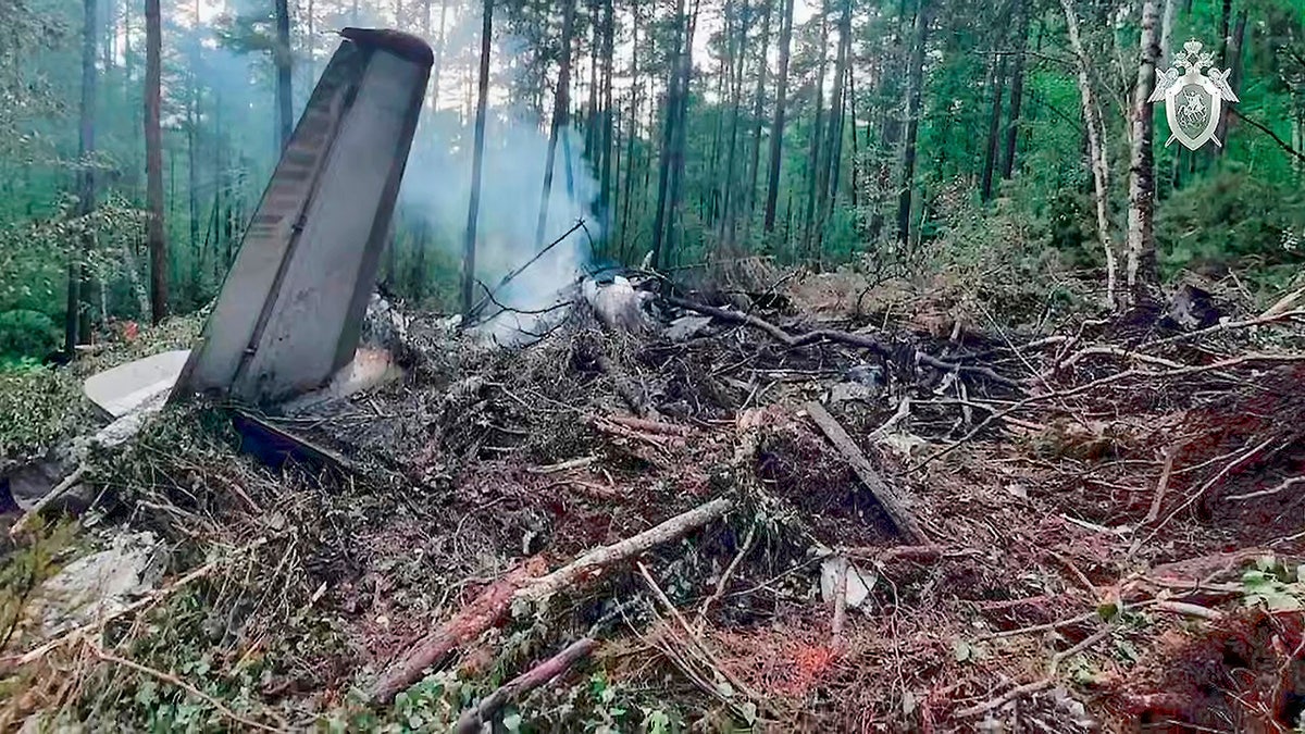 Site of Russian plane crash
