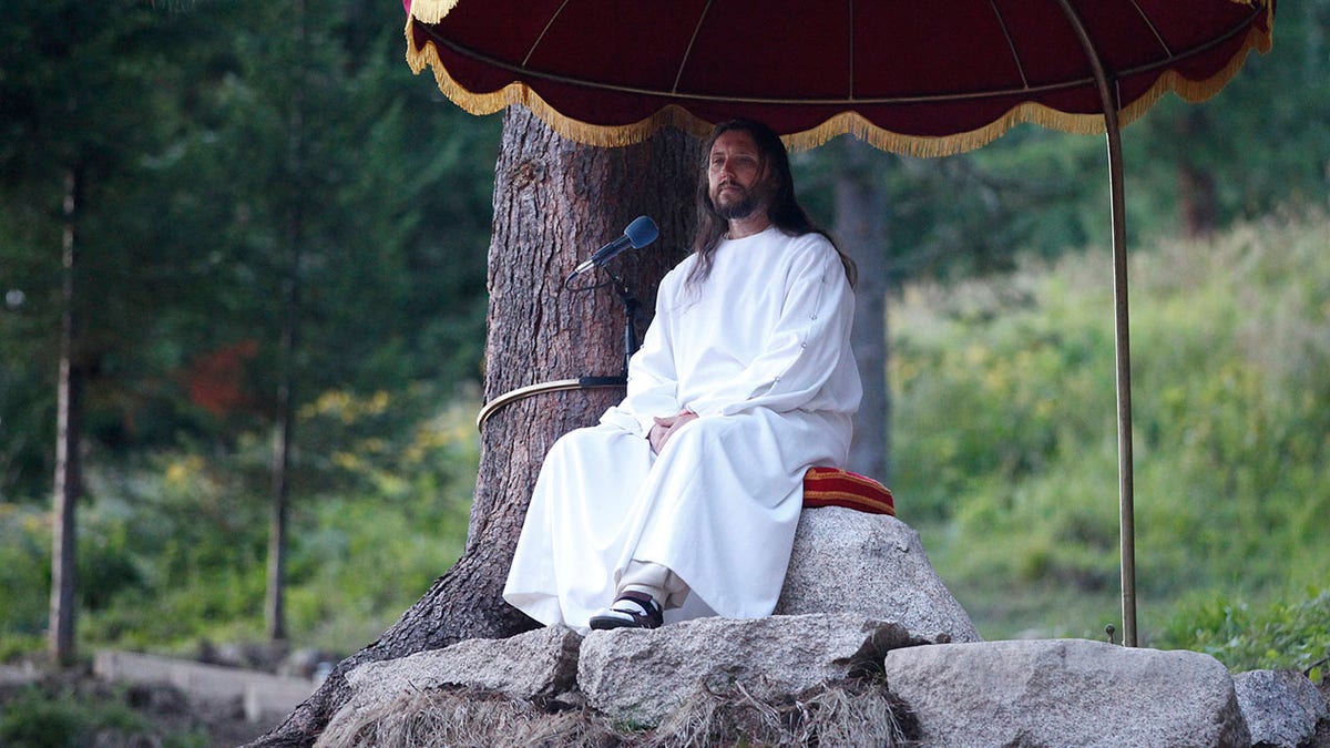 Sergei Torop on a hilltop