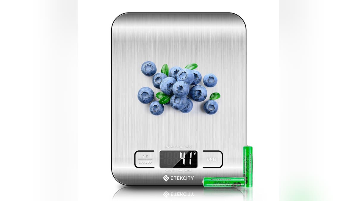 Keep this scale in the kitchen.