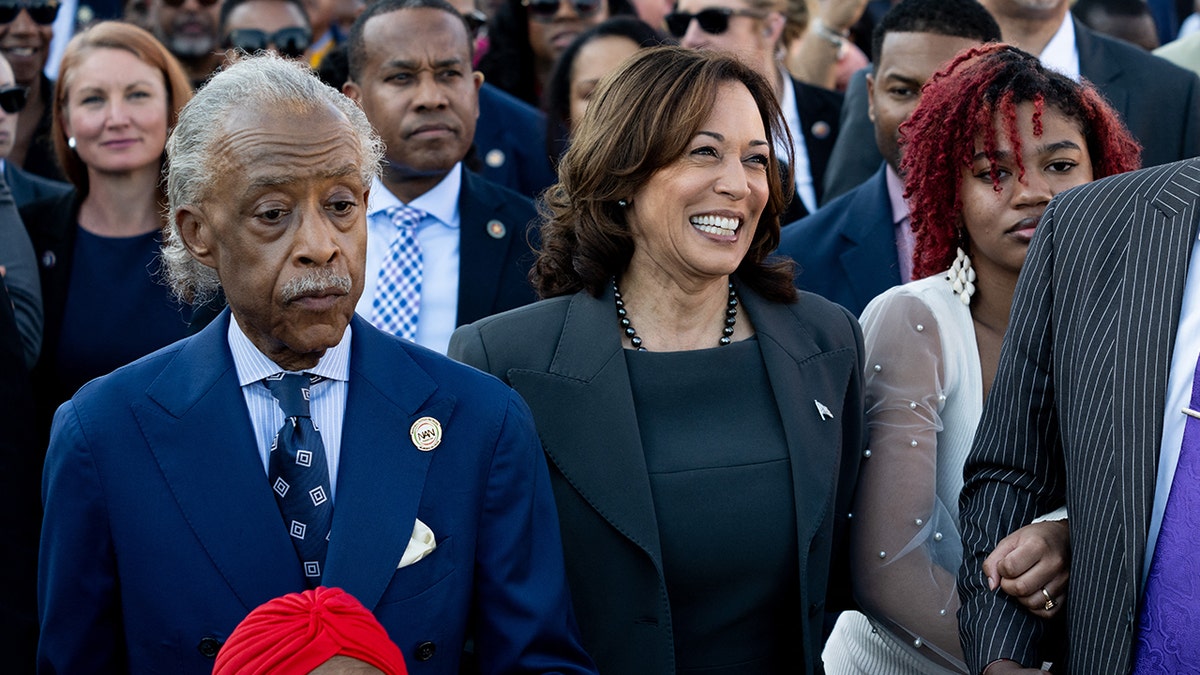Al Sharpton, Kamala Harris