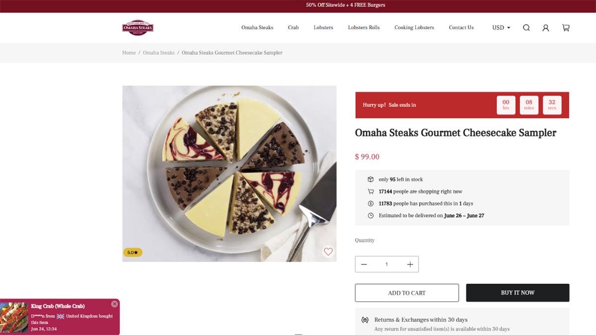 An image from a fake site designed to steal your money.