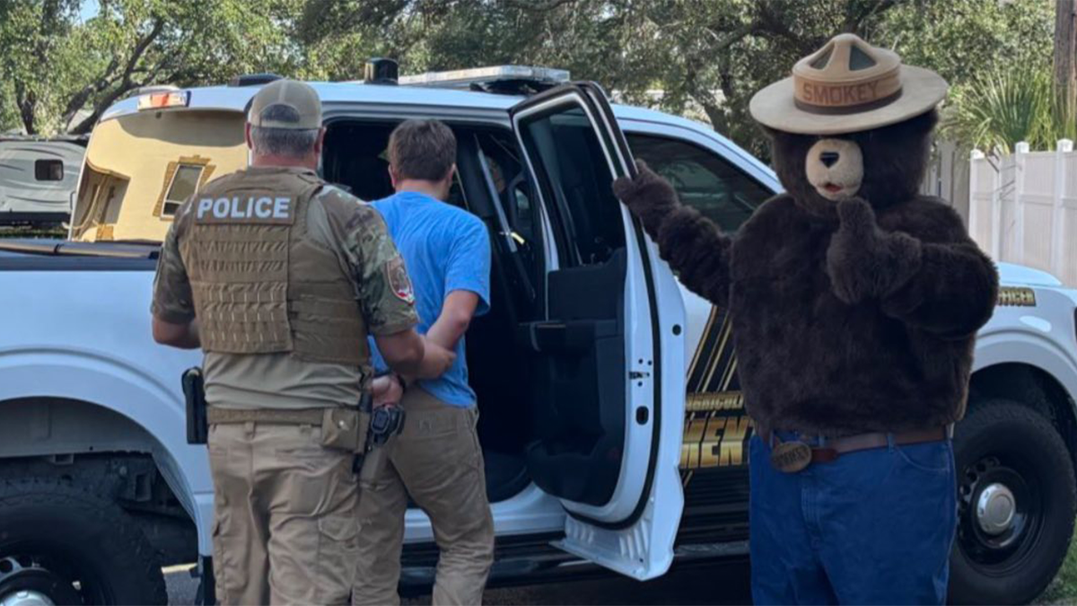 Law enforcement agencies supporting smoky bears