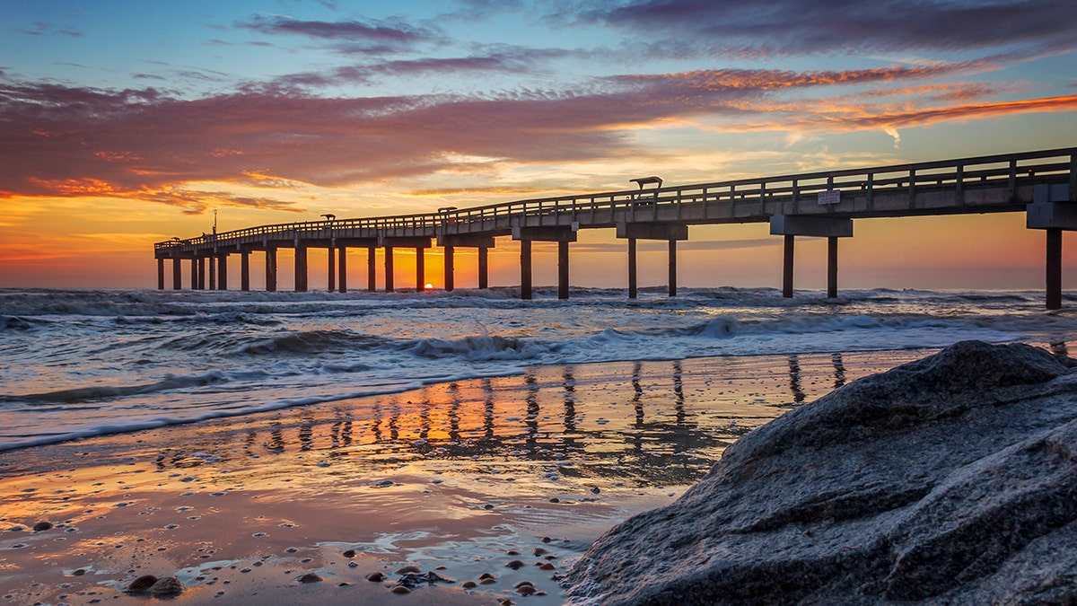 St. Augustine Pier at dawn