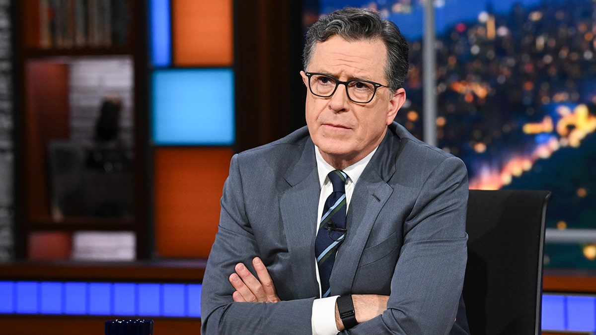 An image from "The Late Show with Stephen Colbert"