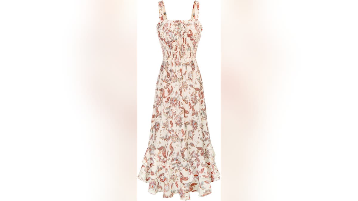 Float through summer in this vibrant maxi dress.