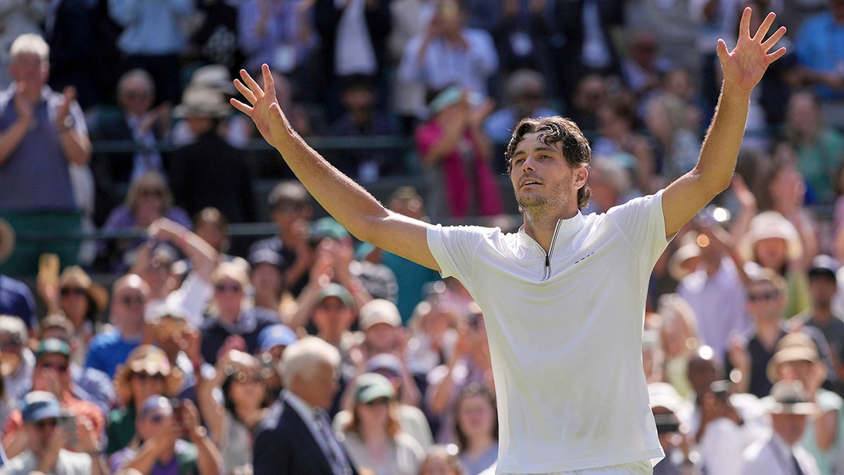 Taylor Fritz knocks off Karen Khachanov to snap US Wimbledon semifinal drought Taylor Fritz knocks off Karen Khachanov to snap US Wimbledon semifinal drought