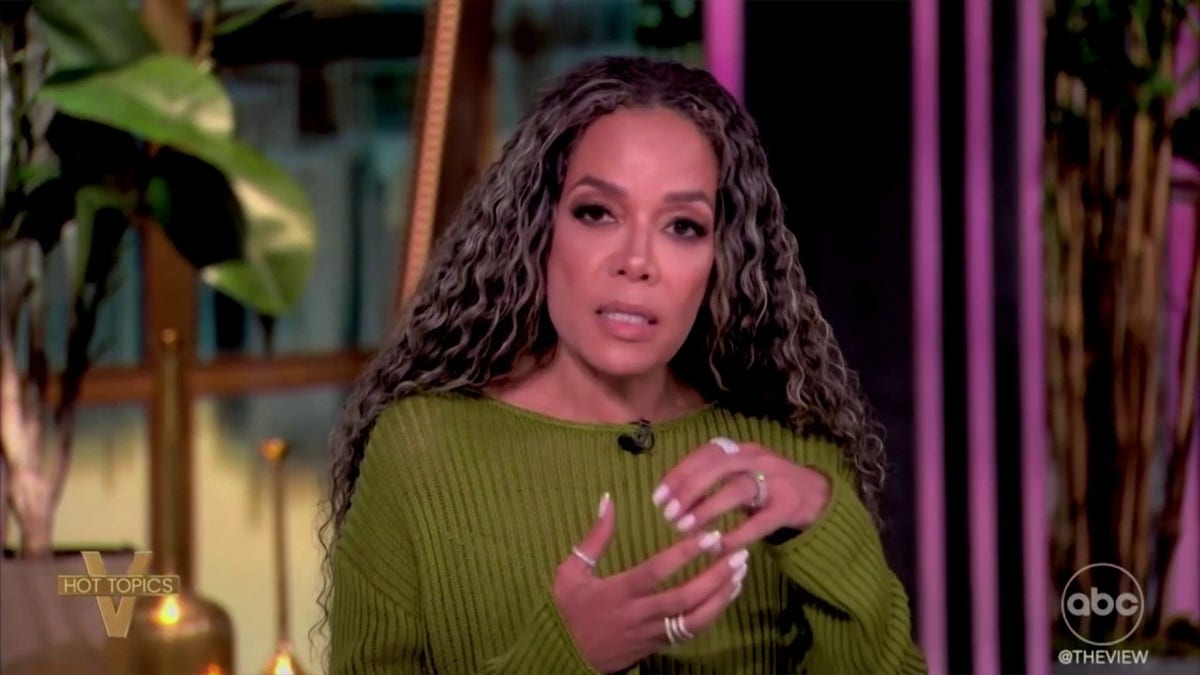 Sunny Hostin talking about CBS canceling 