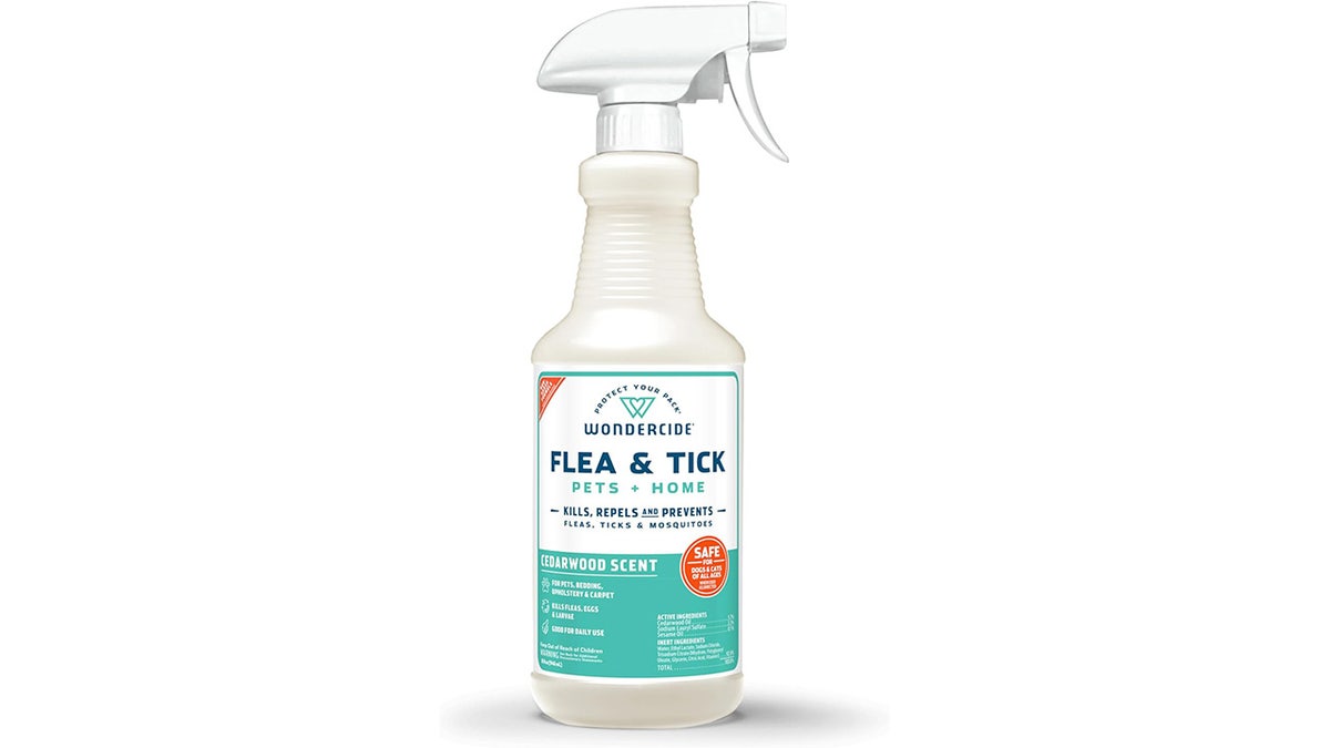 Keep ticks and mosquitoes away with plant-based spray. 