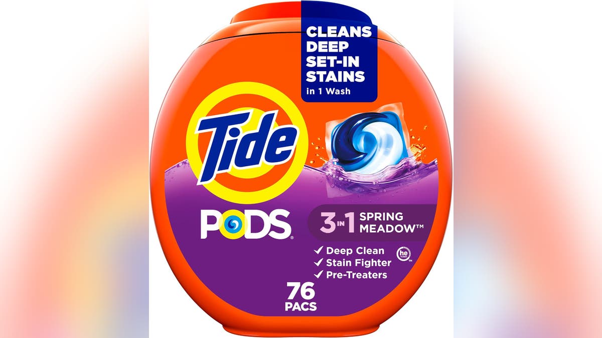 Tackle tough stains and odors with these deep-cleaning laundry pods.