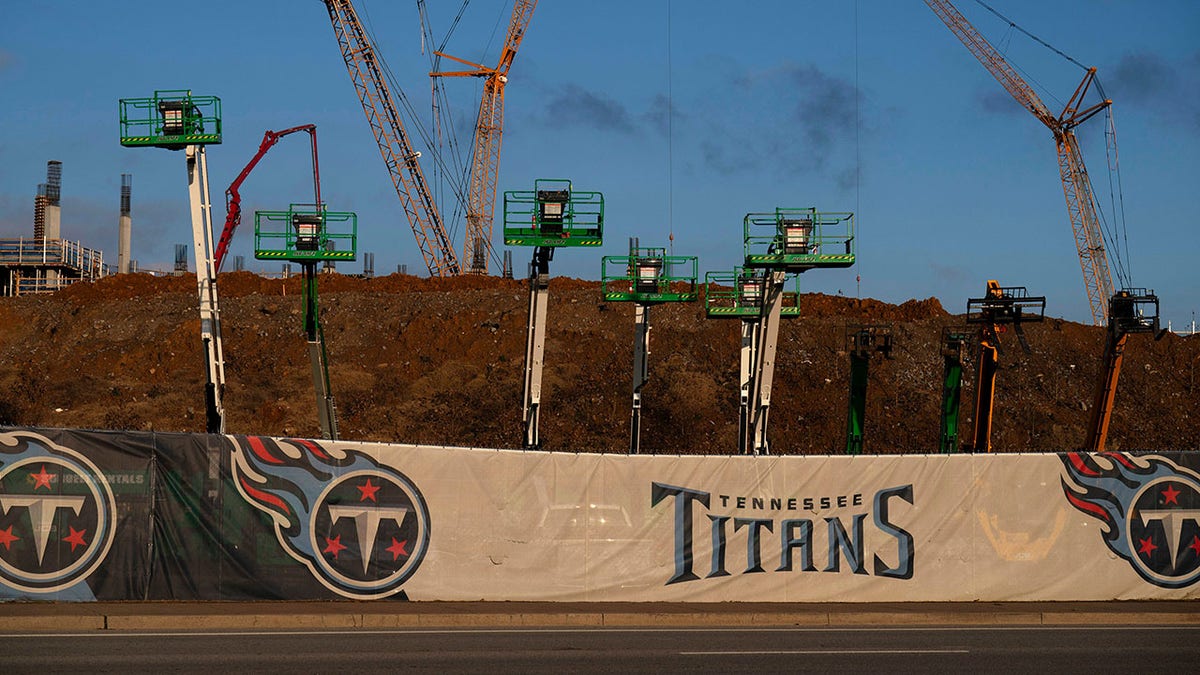 Nissan stadium work