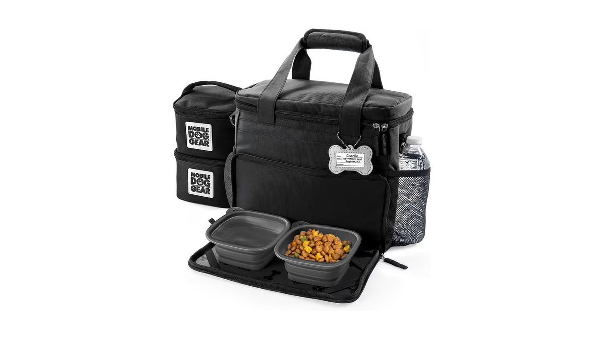 Organize all your dog’s gear in one bag.