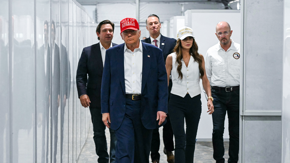 Trump in detention facility Florida
