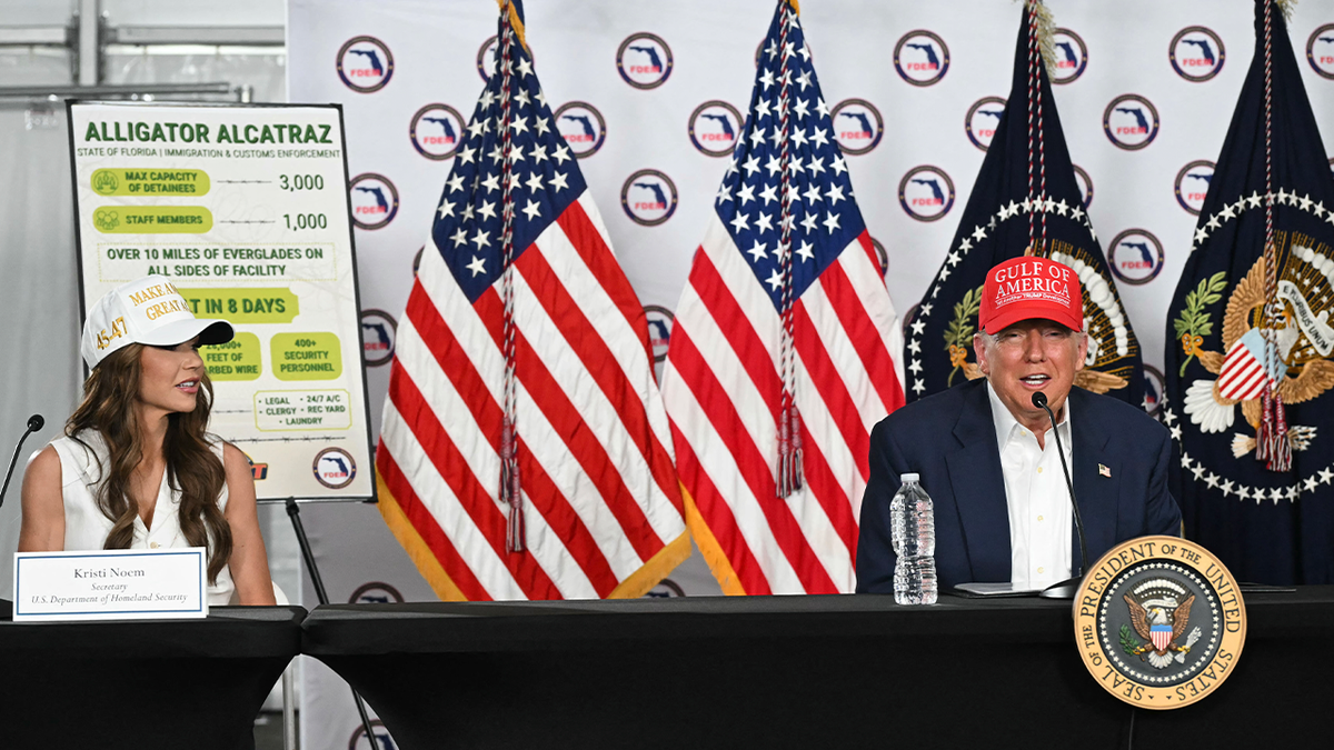 Trump and Noem