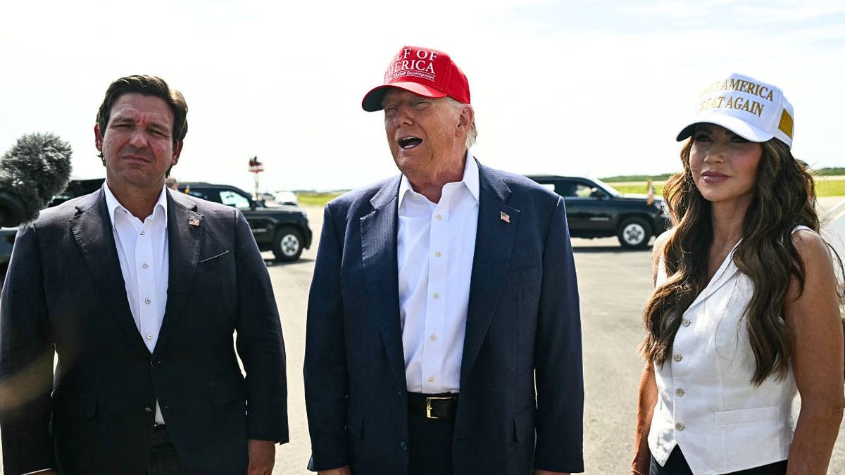 Desantis, Trump and Noem
