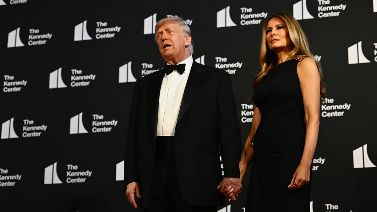 President Trump and first lady Melania Trump