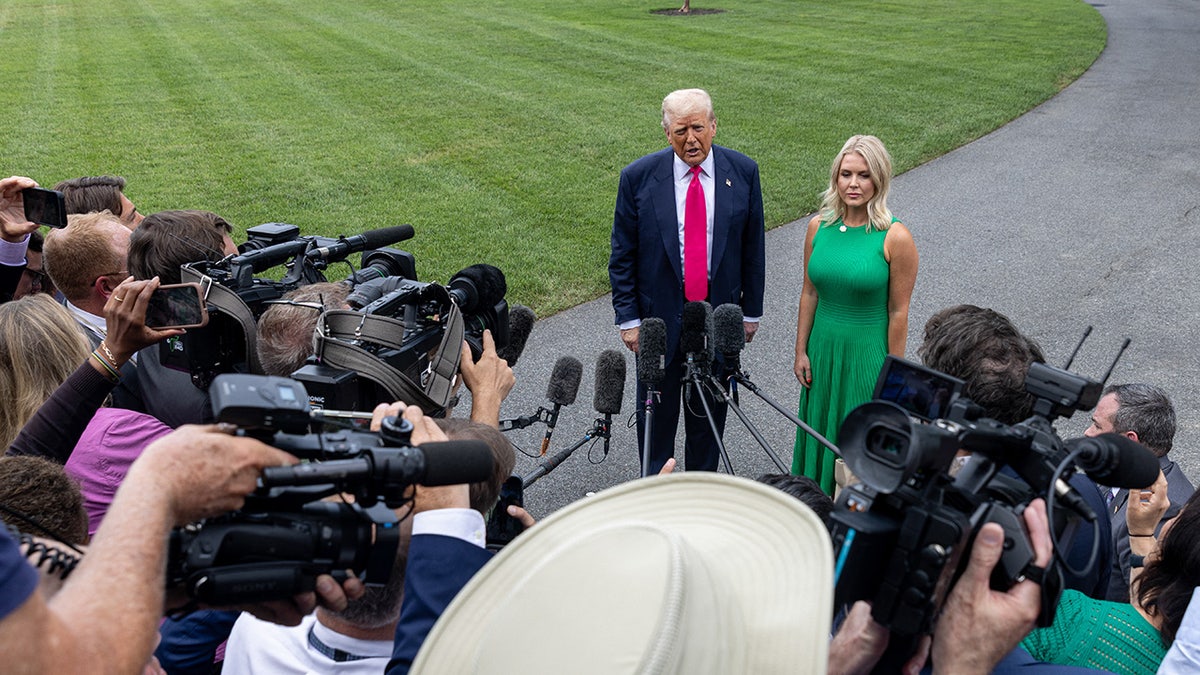 Trump and Caroline Leavitt