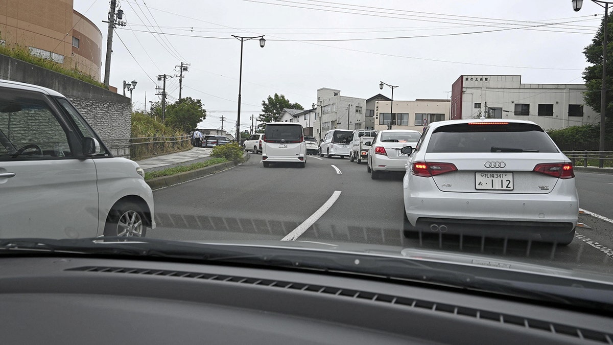 Japan tsunami evacuation