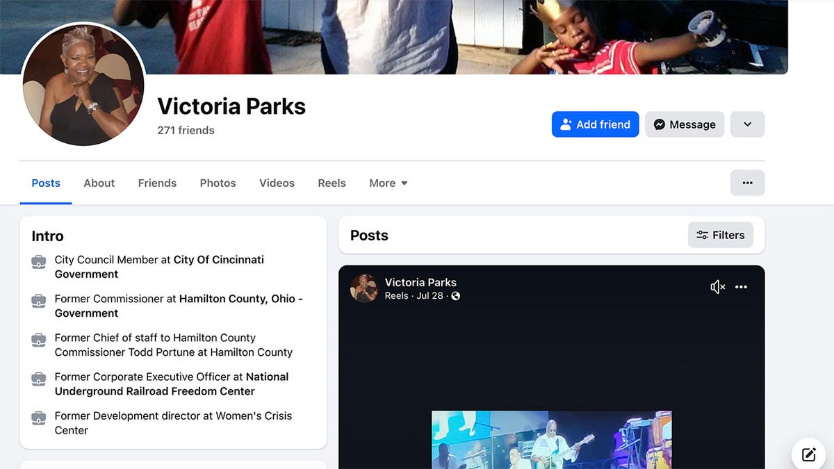 Facebook Victoria Parks Cincinnati