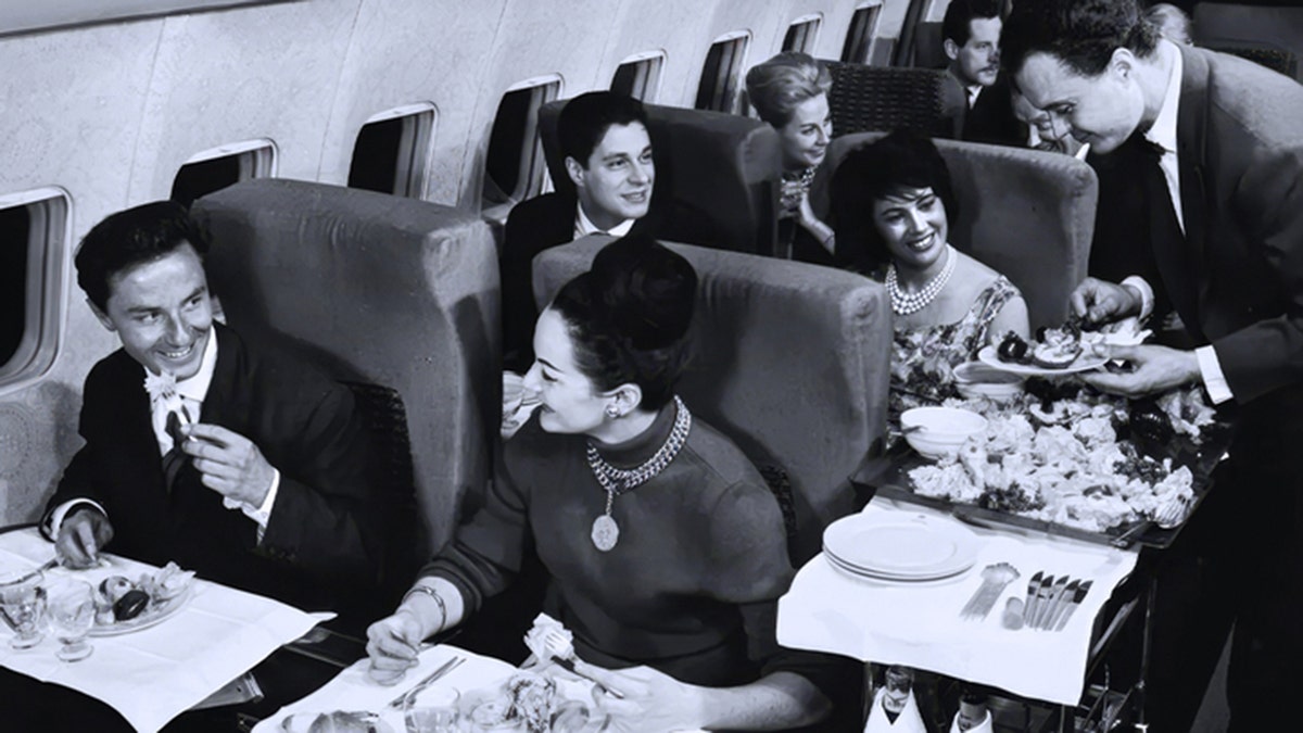 vintage plane service 1950s