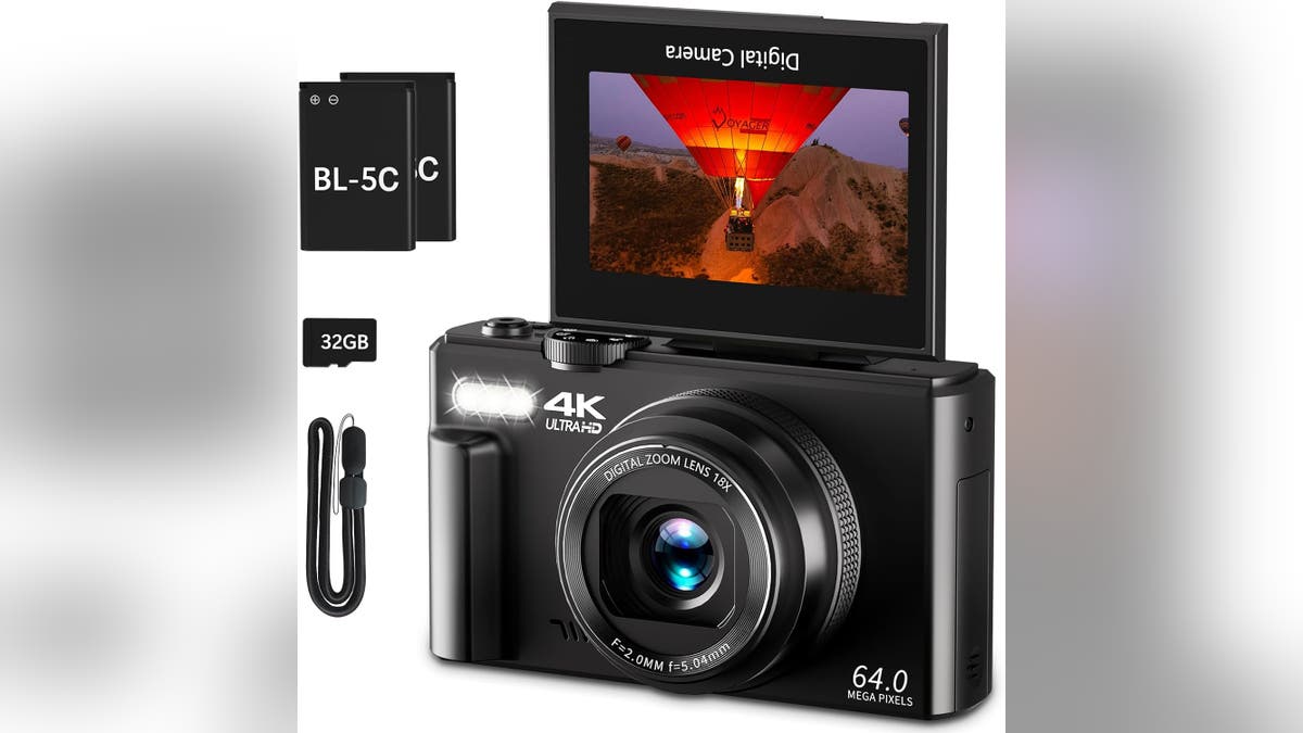 Start vlogging with this easy-to-use camera.