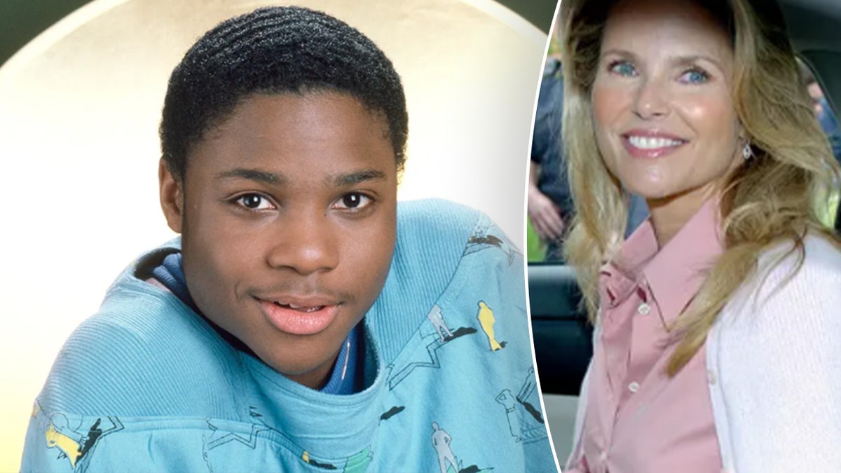 malcolm jamal warner cosby show, christie brinkley