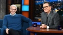 CNN's Anderson Cooper shows up to support 'Late Show' host Stephen Colbert after cancellation