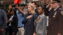 NYPD commissioner steps up with ‘sea of blue’ after cop, 3 others killed in office attack