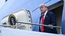 Trump boards AF1 quickly, using small stairs due to 'increased security measures': WH official