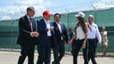 Self-deport or end up in 'Alligator Alcatraz,' Noem warns migrants during Trump visit