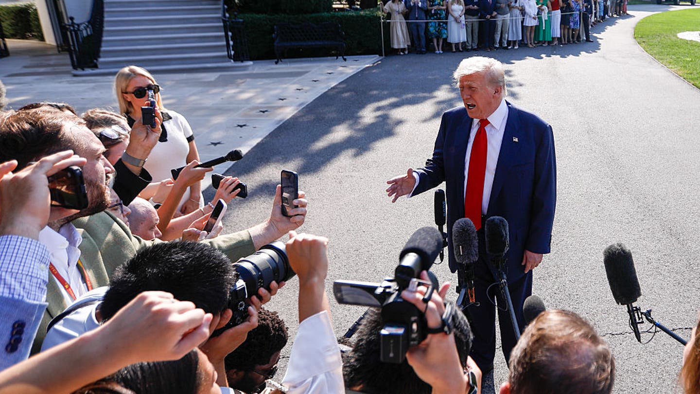 Trump drops Epstein-linked names that media ‘ought to be speaking about’ amid files firestorm